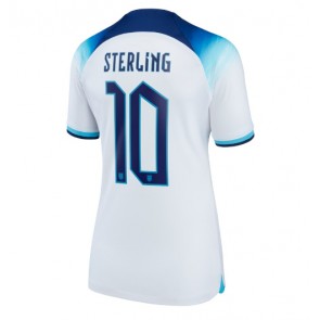 Engleska Raheem Sterling #10 Domaci Dres za Ženska SP 2022 Kratak Rukavima